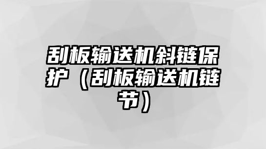 刮板輸送機(jī)斜鏈保護(hù)（刮板輸送機(jī)鏈節(jié)）