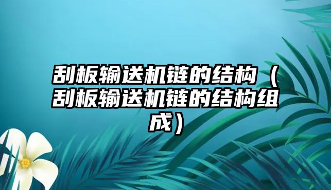 刮板輸送機(jī)鏈的結(jié)構(gòu)（刮板輸送機(jī)鏈的結(jié)構(gòu)組成）