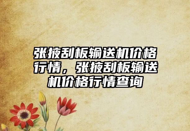 張掖刮板輸送機價格行情，張掖刮板輸送機價格行情查詢