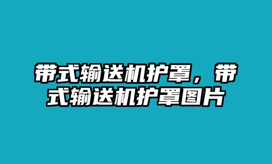 帶式輸送機(jī)護(hù)罩，帶式輸送機(jī)護(hù)罩圖片