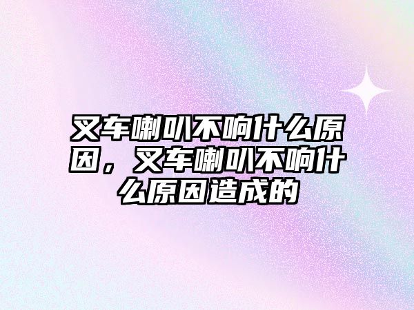 叉車?yán)炔豁懯裁丛?，叉車?yán)炔豁懯裁丛蛟斐傻? class=