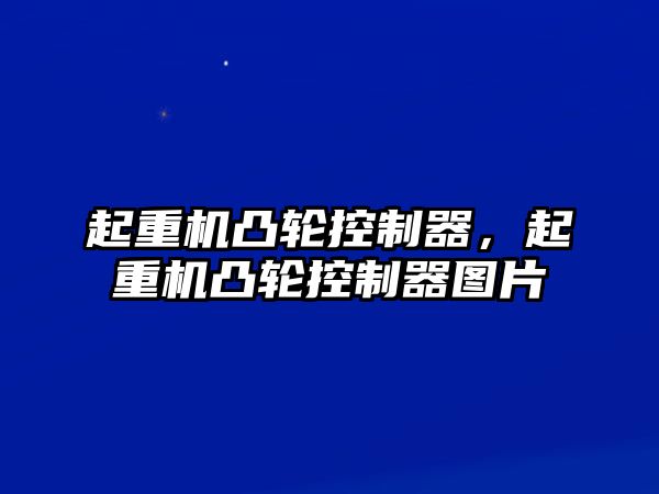 起重機凸輪控制器，起重機凸輪控制器圖片