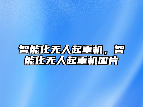 智能化無(wú)人起重機(jī)，智能化無(wú)人起重機(jī)圖片