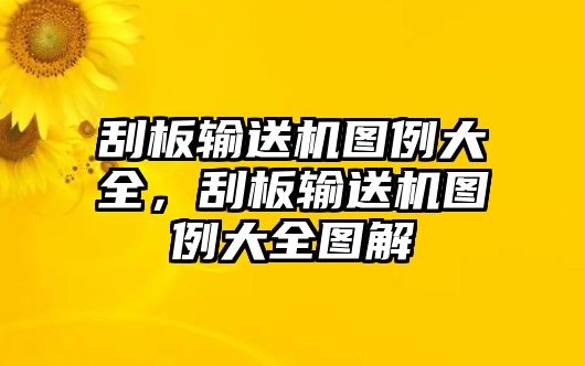 刮板輸送機圖例大全，刮板輸送機圖例大全圖解