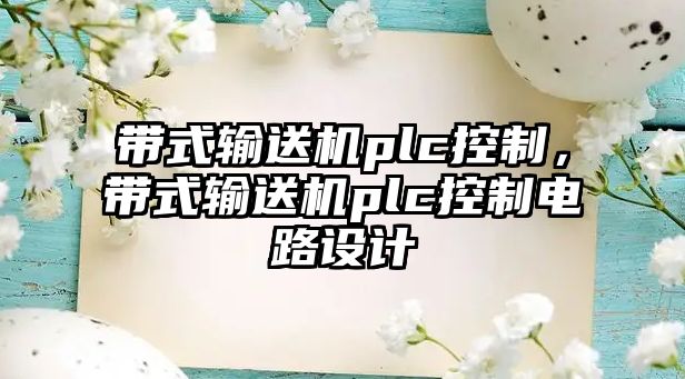 帶式輸送機(jī)plc控制，帶式輸送機(jī)plc控制電路設(shè)計(jì)